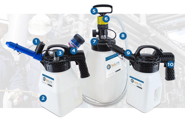 IsoLink Oil Transfer Containers OilCare